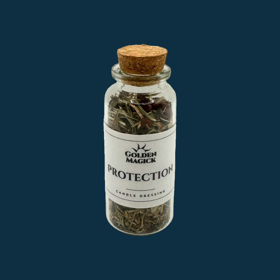 Protection Herbal Candle Dressing – Simplified Sacred Magic for Candle Rituals