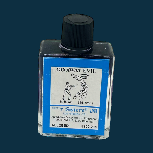 Go Away Evil Oil – Spiritual Protection & Cleansing Conjure Oil
