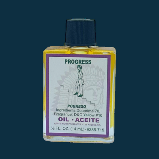 Progress Oil | Manifestation, Spiritual Growth & Prosperity Conjure Oil