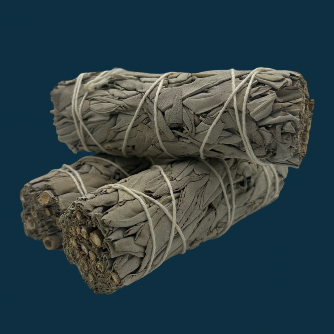 Organic White Sage Smudge Sticks – 4″ | Purify, Calm & Cleanse Naturally