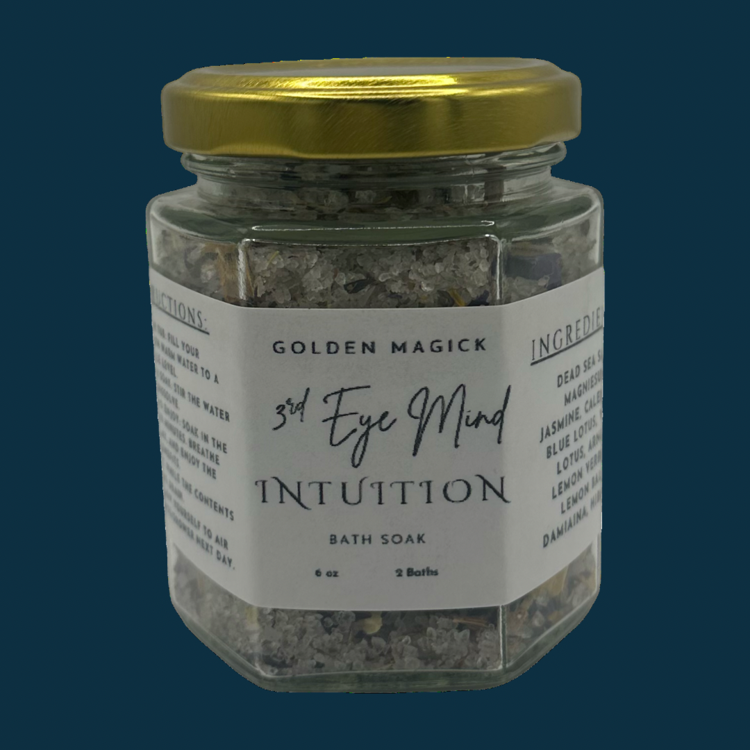3rd Eye Mind | Spiritual Bath Soak — Awaken Intuition & Expand Awareness