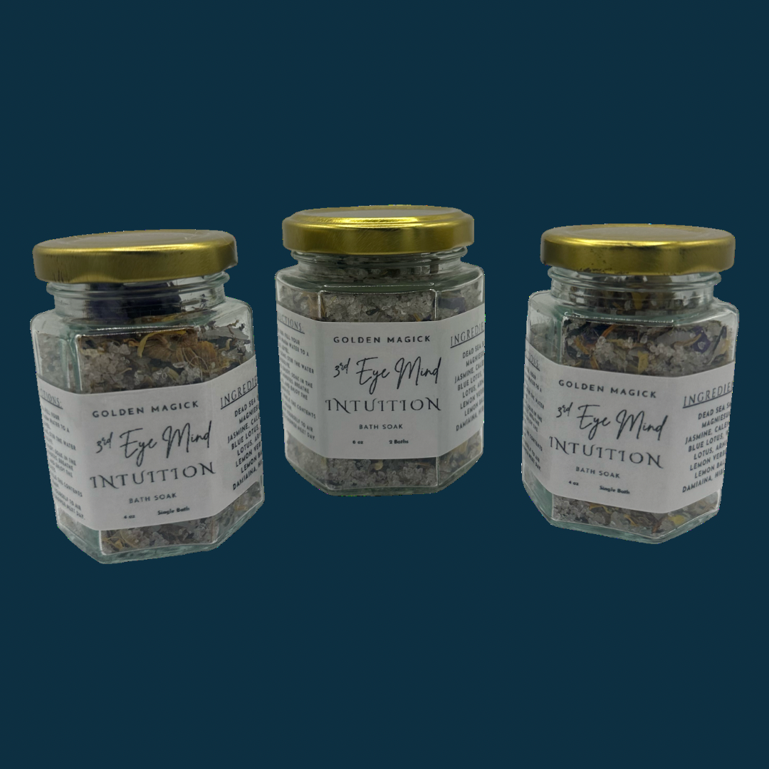 3rd Eye Mind | Spiritual Bath Soak — Awaken Intuition & Expand Awareness