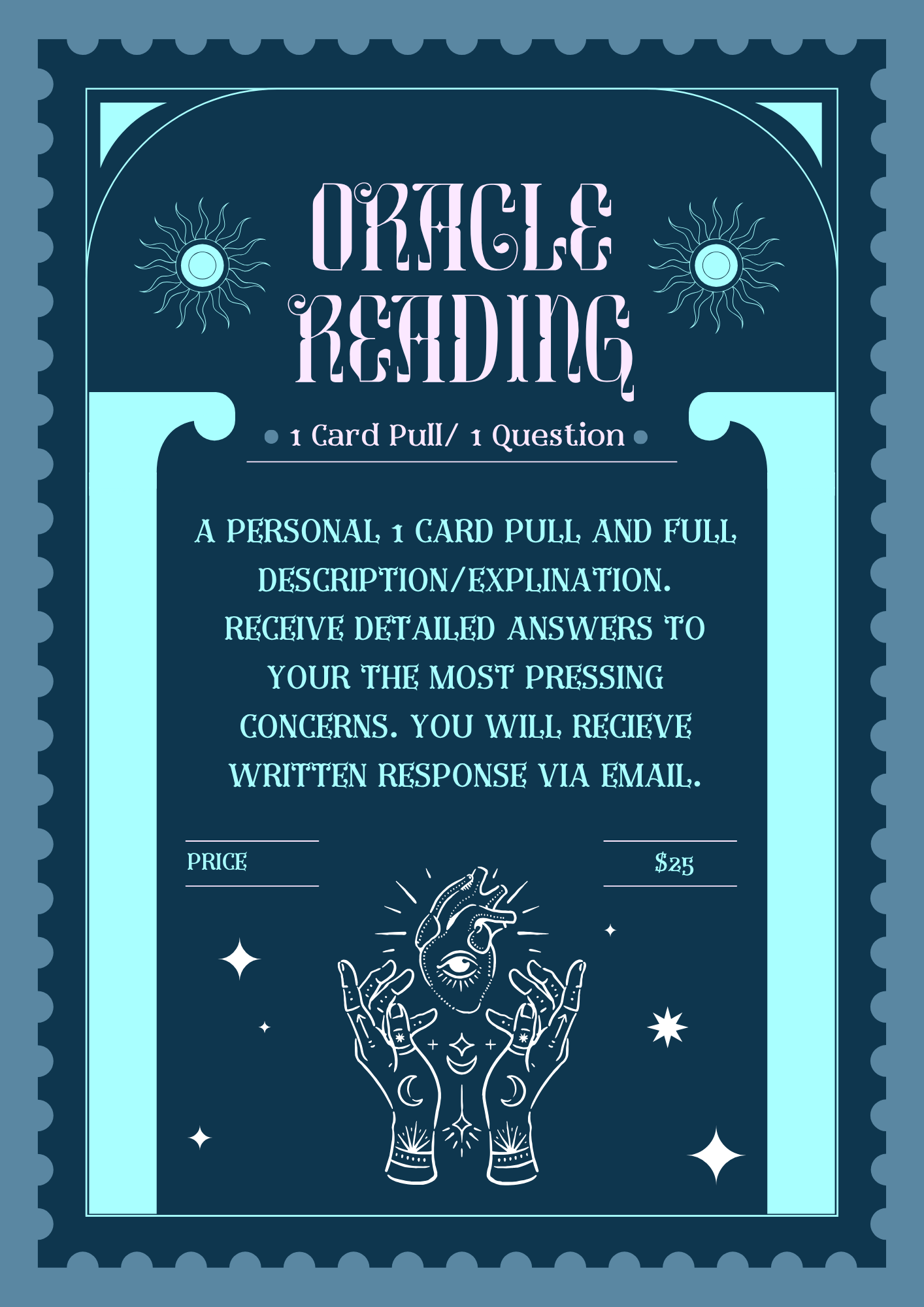 Oracle Reading (MUST READ FULL DESCRIPTION)
