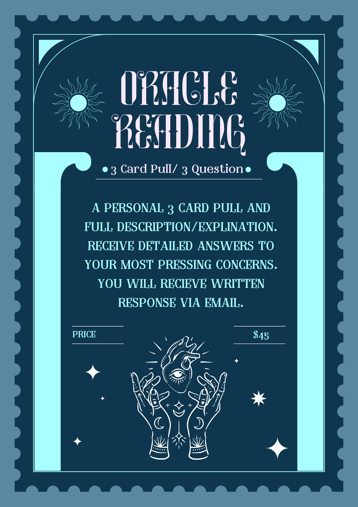 Oracle Reading (MUST READ FULL DESCRIPTION)