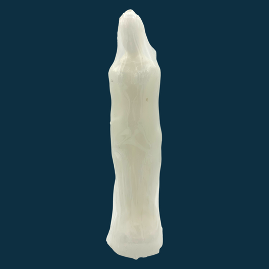 White Male Image Candle | Purity, Healing & Spiritual Balance